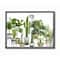 Stupell Industries Boho Plant Scene with Black Frame Wall Accent